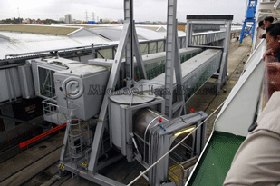 Gangway at Southampton